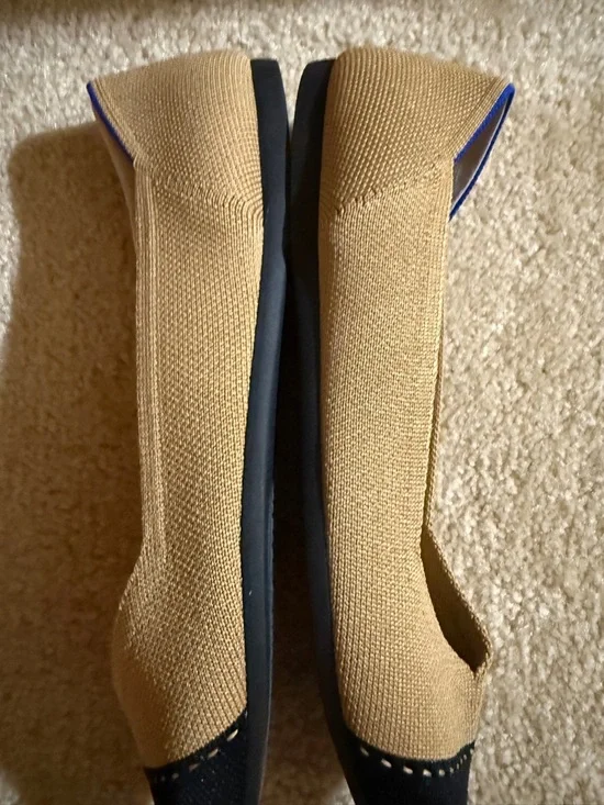 Rothy's The Point II flats in the Camel Captoe colorway size 9.5 - Picture 8 of 11